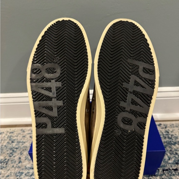 P448 Men’s Jack Sneaker Brown Suede Size 44 - Picture 8 of 9